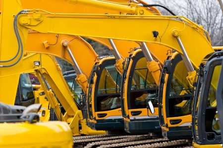 Heavy Equipment Washing